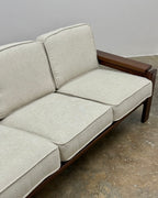 SOLID IMBUIA 3 SEATER SOFA