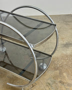 ART DECO DRINKS TROLLEY