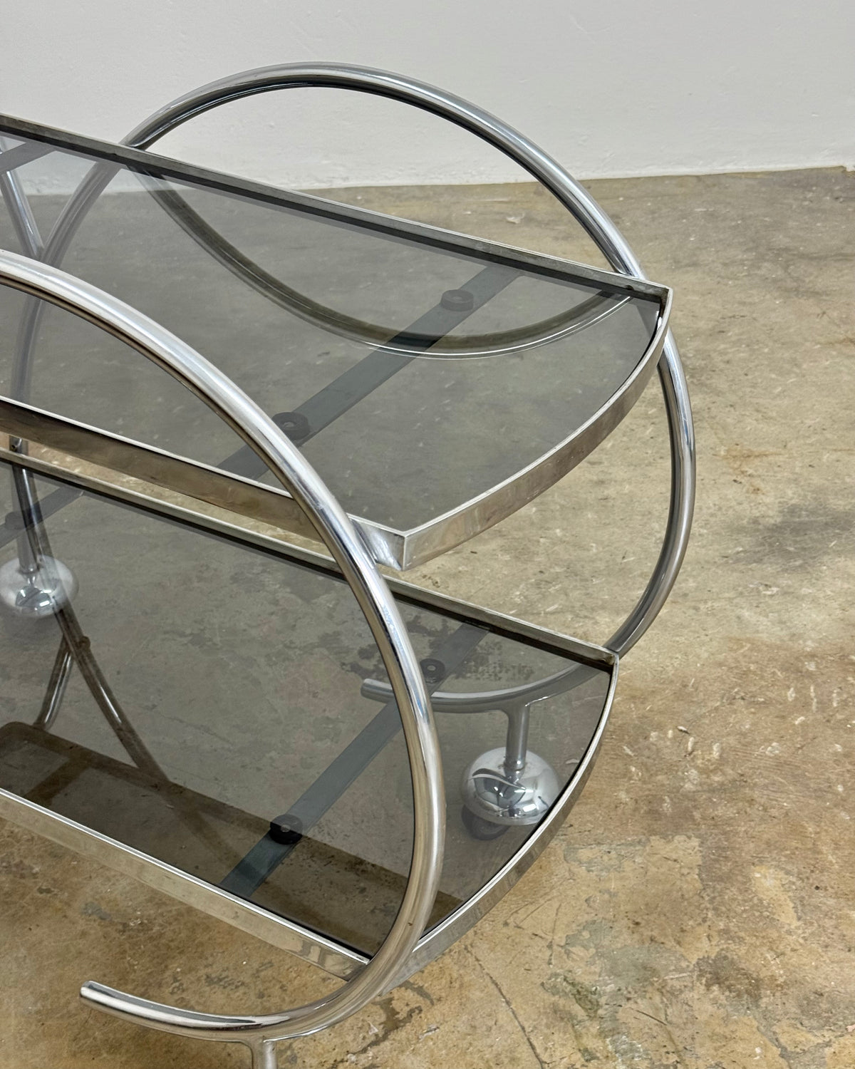 ART DECO DRINKS TROLLEY