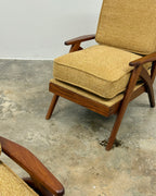 PAIR OF MID-CENTURY ARMCHAIRS