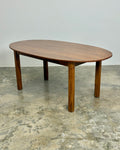 MID-CENTURY OVAL DINING TABLE - KALLENACH