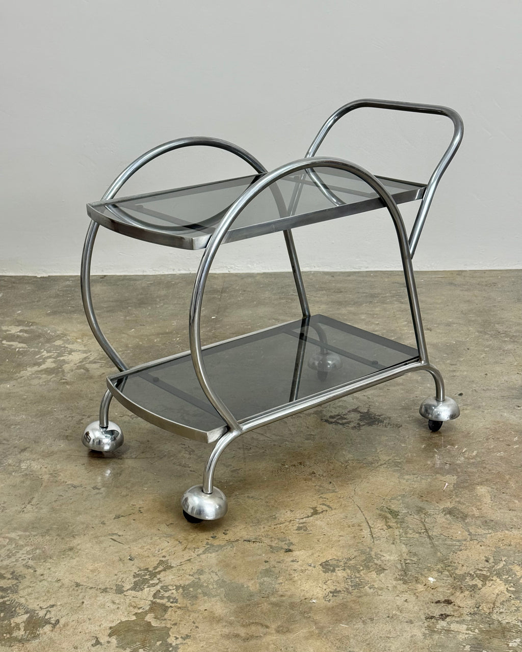 ART DECO DRINKS TROLLEY