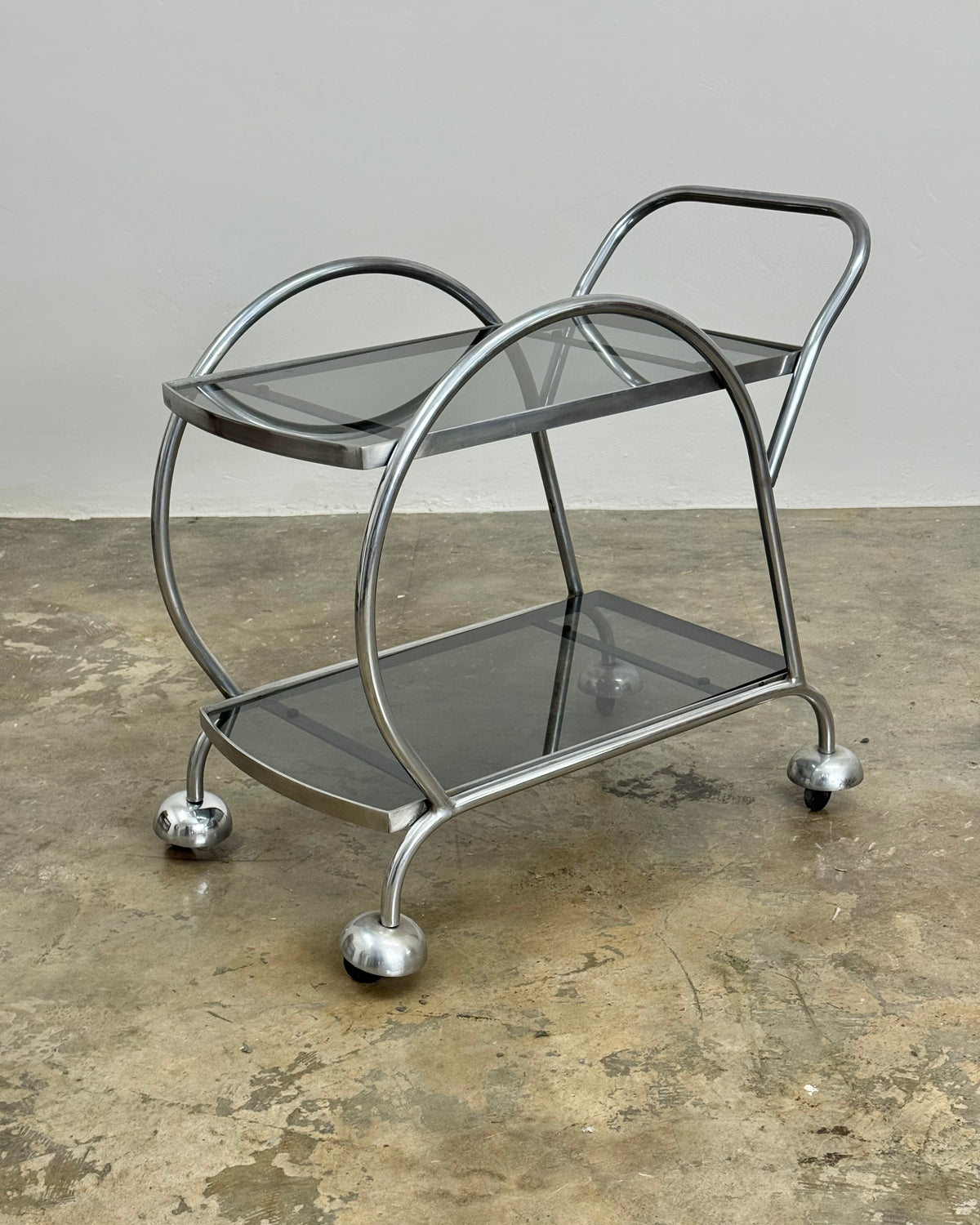 ART DECO DRINKS TROLLEY