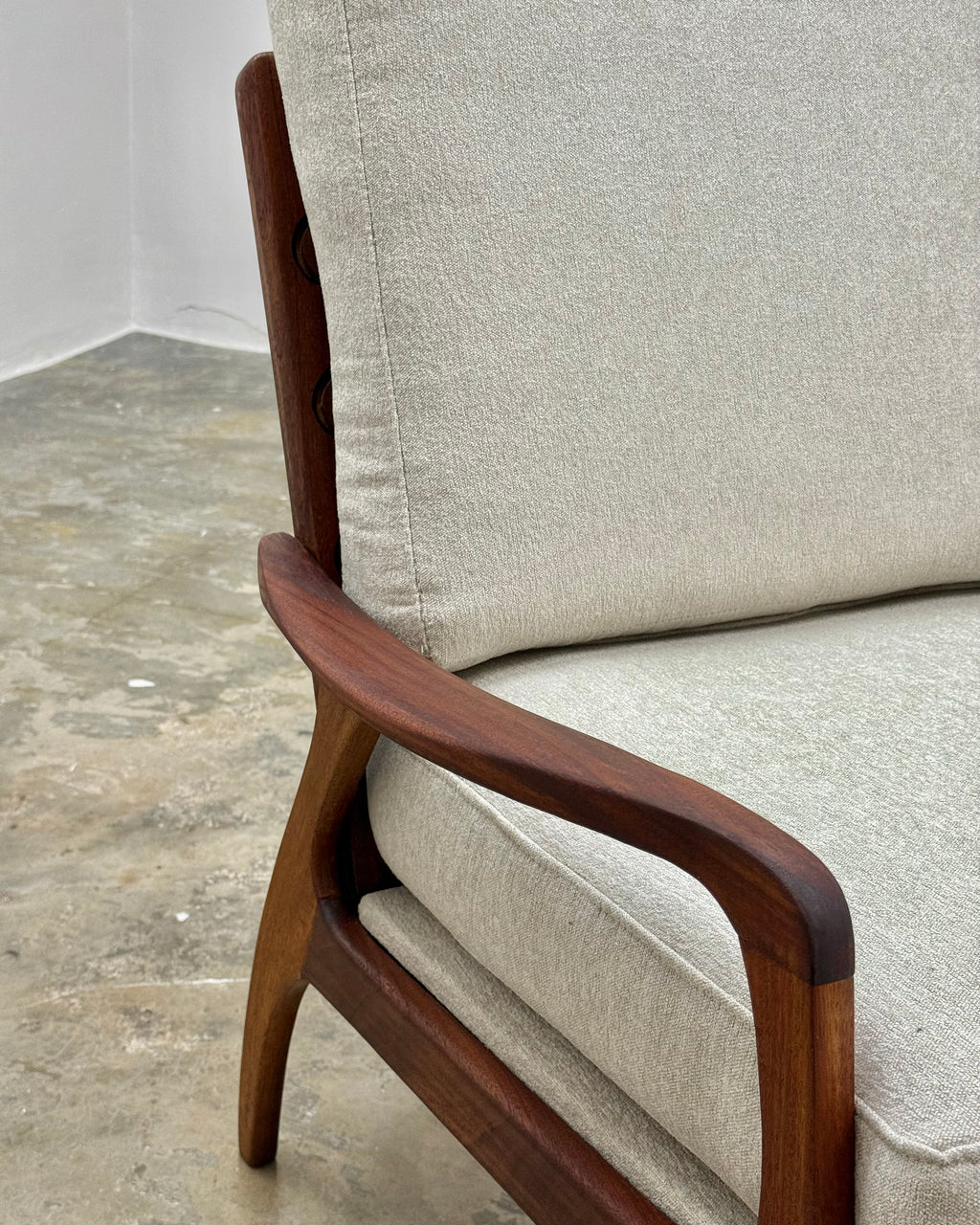 MID-CENTURY ARMCHAIR PAIR