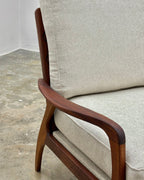 MID-CENTURY ARMCHAIR PAIR