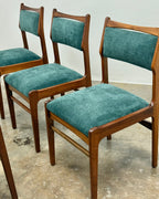 6 x MID-CENTURY DINING CHAIRS BY DS VORSTER
