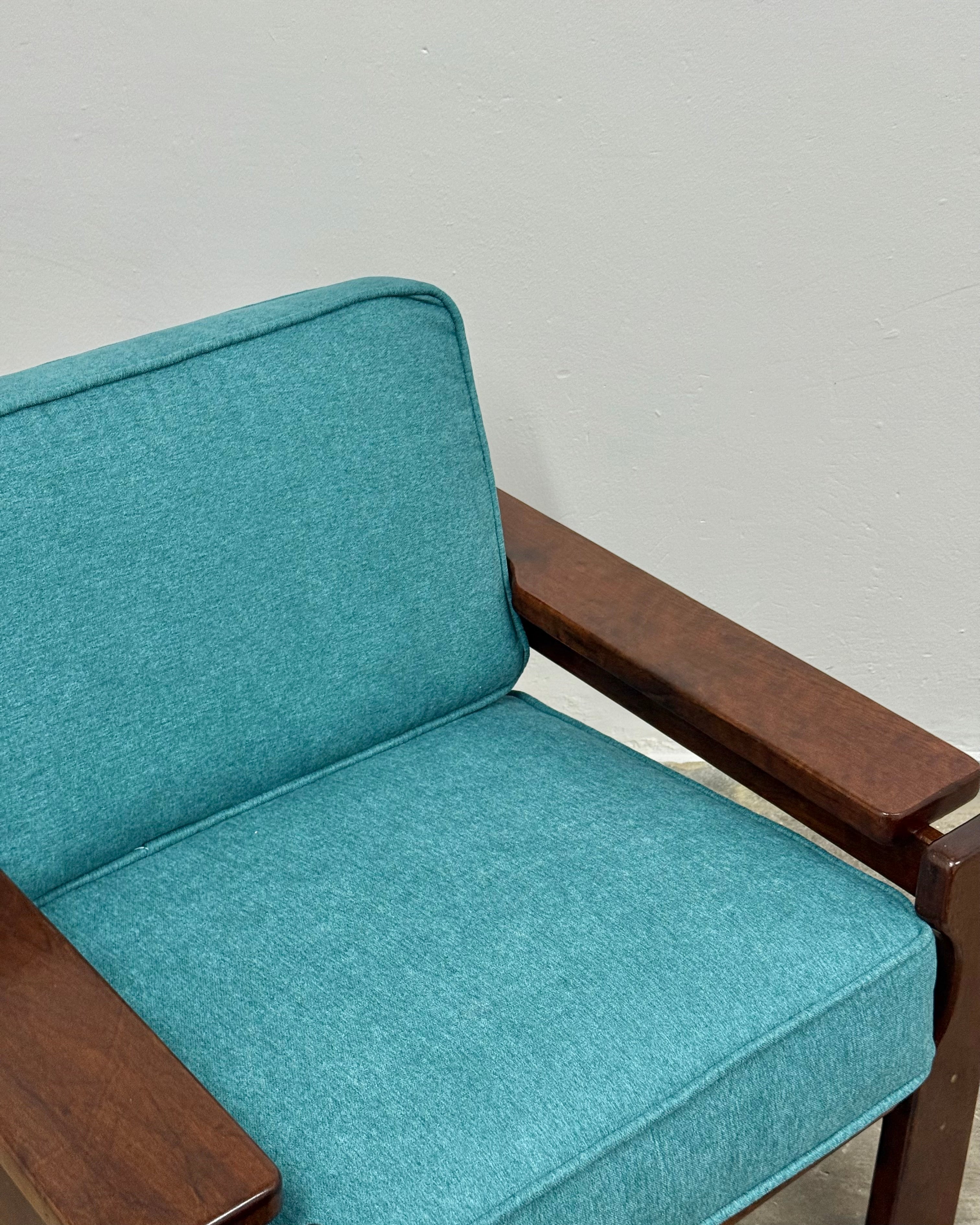 SOLID IMBUIA ARMCHAIR PAIR 1