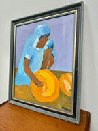 TREVOR COLEMAN OIL - CLEANING DISHES INDIA