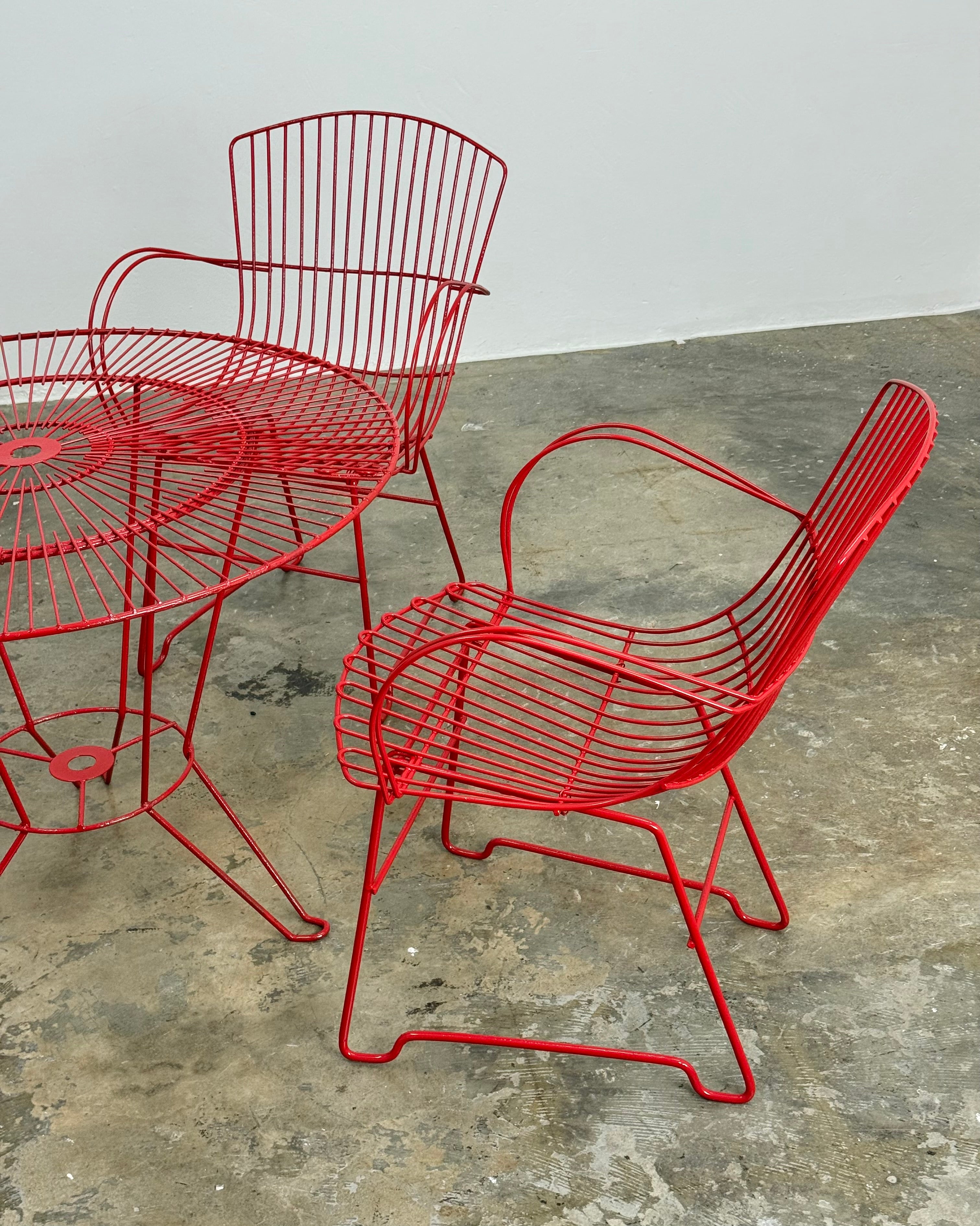 VINTAGE 4 SEATER PATIO SET