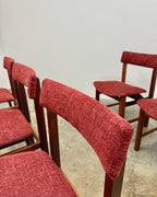 6 x MID-CENTURY DINING CHAIRS