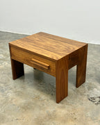 PAIR OF MID-CENTURY PEDESTALS IN KIAAT