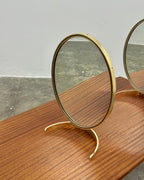 RETRO SOLID BRASS VANITY MIRROR (2 AVAILABLE)