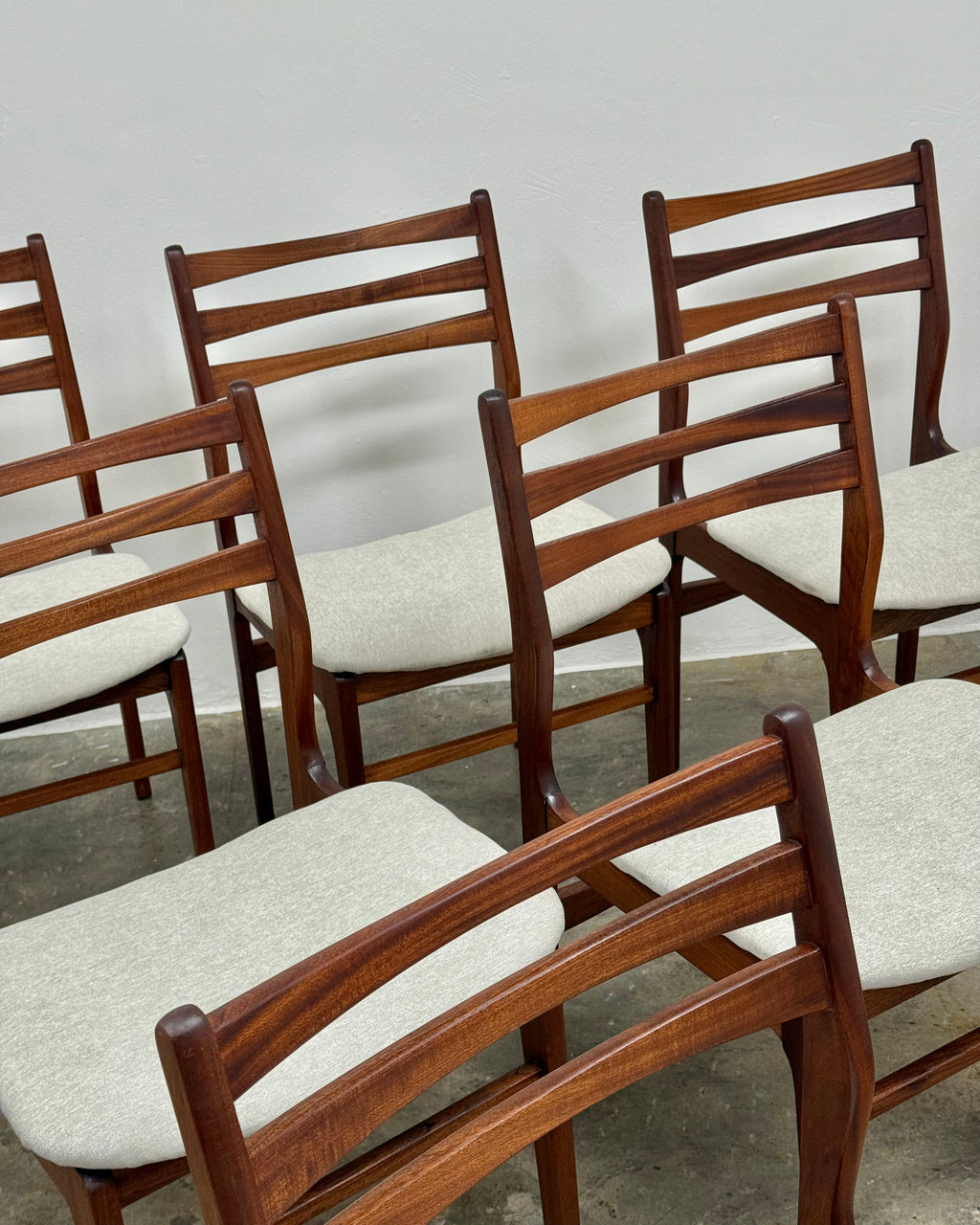 SET OF 6 MID-CENTURY DINING CHAIRS BY DS VORSTER