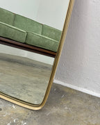 RETRO SOLID BRASS MIRROR
