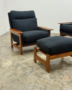 POLO ARMCHAIR PAIR & FOOTSTOOL - KALLENBACH’S