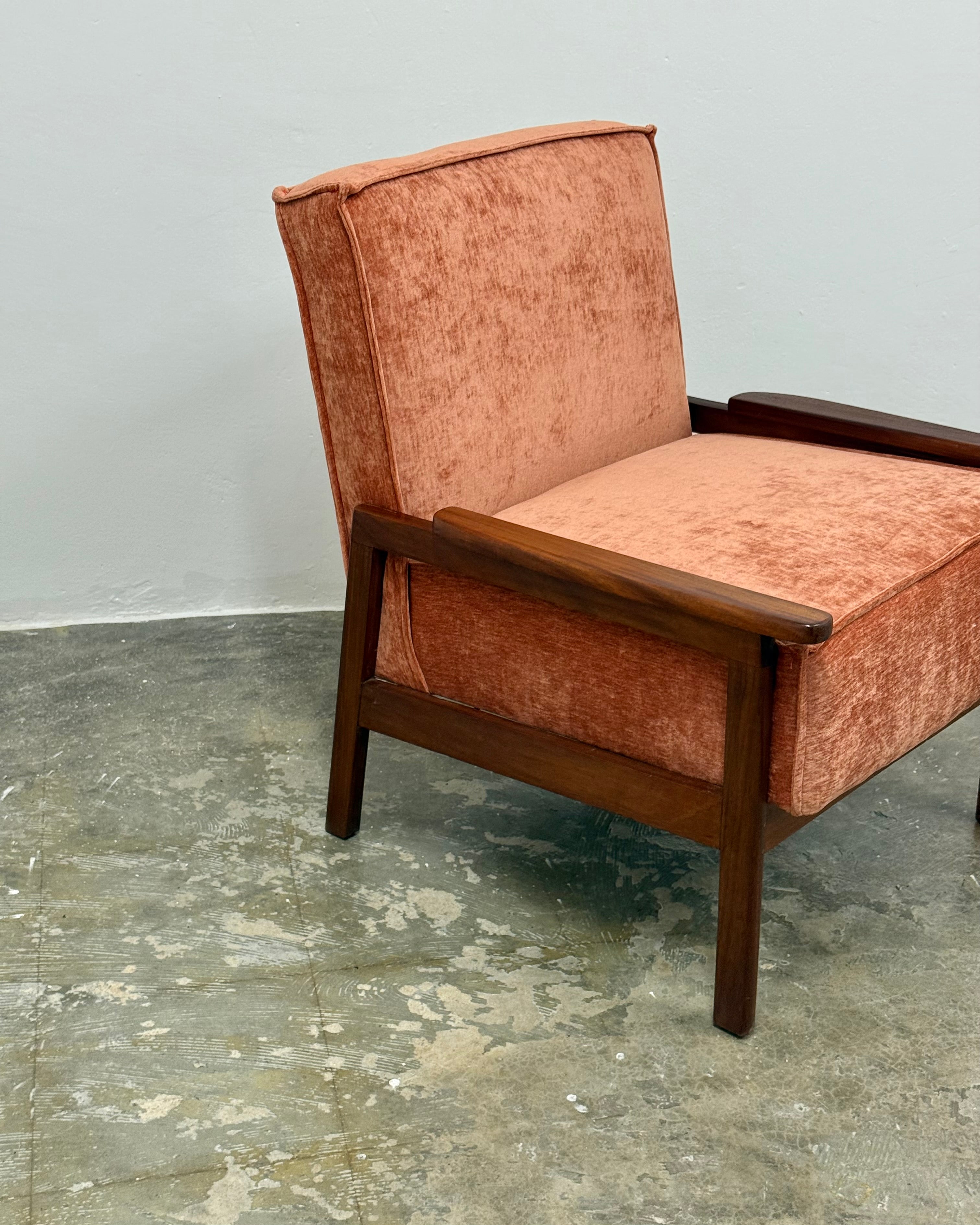MID-CENTURY ARMCHAIR PAIR