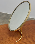 RETRO SOLID BRASS VANITY MIRROR (2 AVAILABLE)