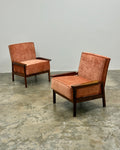 MID-CENTURY ARMCHAIR PAIR