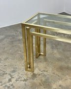 VINTAGE BRASS SERVER