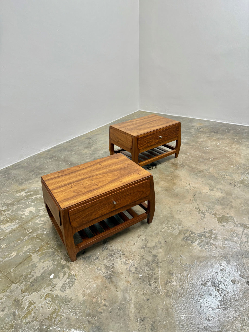 ARTECASA BEDSIDE PEDESTAL PAIR